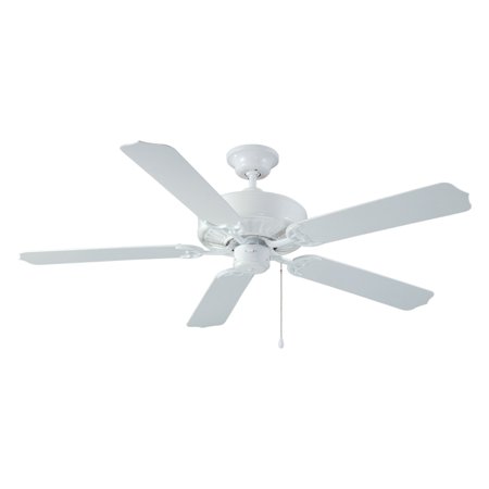 Craftmade Wod52ww5p Cove Harbor 52 In Outdoor Ceiling Fan White