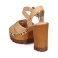 thumbnail image 3 of New Women Wild Diva Leslie-02 Leatherette Peep Toe Block Heel Platform Sandal Sz, 3 of 5