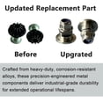 thumbnail image 4 of Superior 2Pcs Replacement Stainless Steel Screw Bolts Compatible with Lazy Boy La-Z-Boy Rocker Recliner Leg Rest, Foot Rest, Scissor Mechanism Grommet for ultimate comfort, 4 of 5