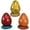 Batik, variant on Stoneage Arts:Decorative Natural Stone Eggs with Stand for Home Decor, Handcarved and Designed In Kenya.(3 Pack Set, Maji Turtle, Rawstone ST)