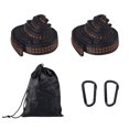 thumbnail image 6 of 2Pcs Hammocks Suspension Straps Outdoor Hammock Straps Strong Nylon Hammock Belt Rope Attachment Easy to Installation, 6 of 11