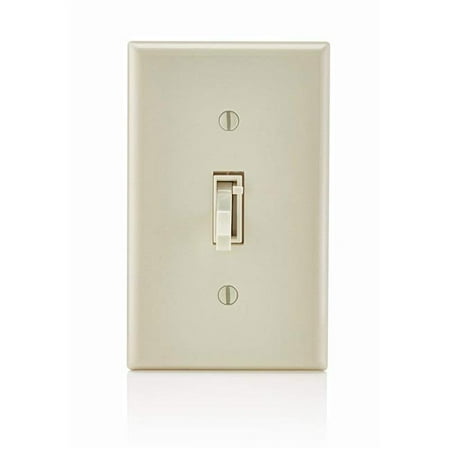 UPC 078477771686 product image for Leviton 018-TSM10-1LT 120 V Light Almond Toggle Slide LED, CFL & Incandescent wi | upcitemdb.com