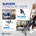 thumbnail image 3 of Stamina Products 40-0069 Spacemate Adjustable Folding Fitness Stepper Machine, 3 of 6