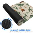thumbnail image 6 of Long Mouse Pads for Desk,Beige Dinosaurs Volcanoes Pattern Desk Mats on Top Of Desks, Desk Mouse Pad Extra Large with 3mm Non-Slip Base and Stitched Edge for Gaming,Office,Work,Home 35.4"x15.7", 6 of 6