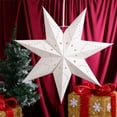 thumbnail image 7 of NOGIS 45cm Paper Star Lantern Lampshade Hollow Out Paper Star Lanterns for Christmas Xmas Wedding Party Home Hanging Decorations, 7 of 7