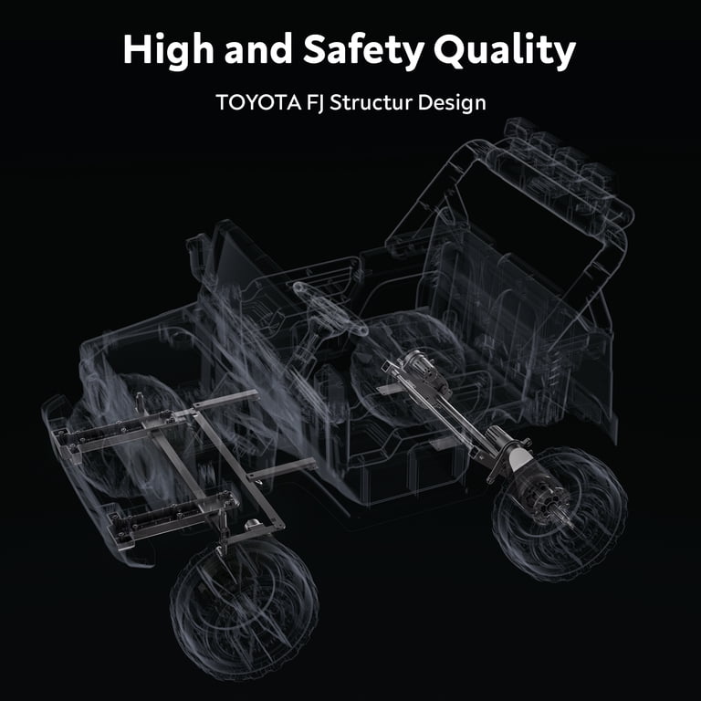 Licensed Toyota 24V 2 Seater Ride on Toys, Powered Ride on Truck