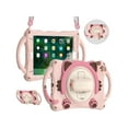 thumbnail image 1 of Étui pour iPad Mini 5e/4e/3e/2e/1re Génération pour Enfants, Étui Antichoc en Caoutchouc de Silicone pour iPad Mini 5 4 3 2 1 avec Sangle Ajustable, Poignée de Prise, Porte-Crayon, Béquille Rotative, Sangle de Main, 1 of 7