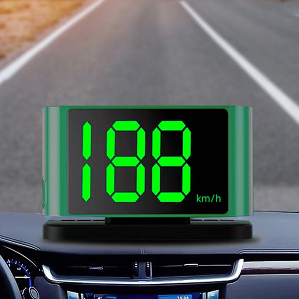 Pantalla De Auto Auto inteligente velocímetro fuente grande coche GPS MPH Detector para accesorios de vehículos de coche Likrtyny Para estrenar