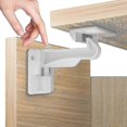 thumbnail image 1 of 10pcs Baby Child Proof Cabinet Locks Safety Easy Install No Drilling Or Keys 10 Pack, 1 of 5
