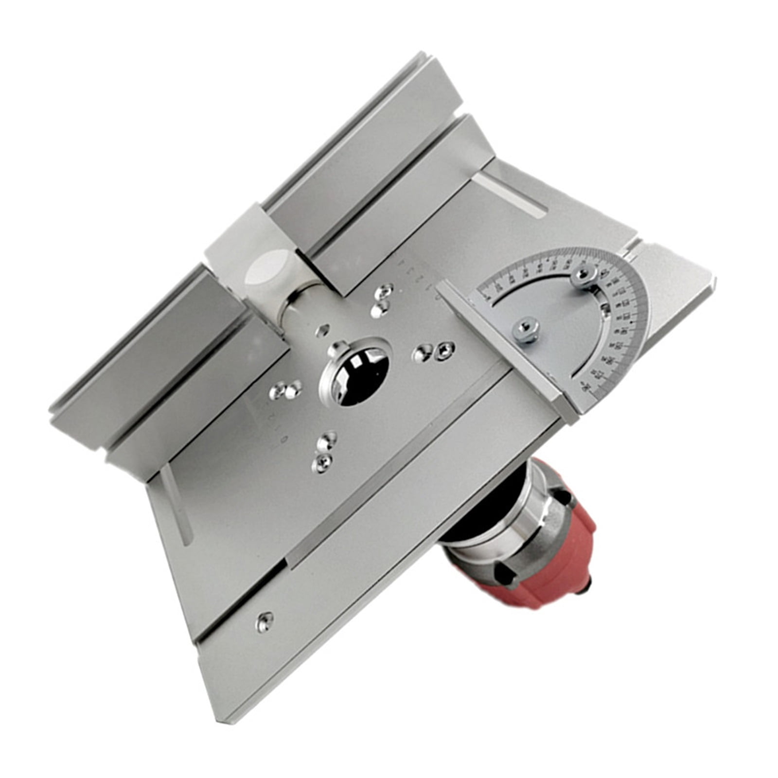 Router Table Insert Plate For Woodworking Benches Table Saw With Miter Gauge Guide Aluminium Profile Fence Sliding Brackets
