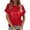 A-Red4, variant on Women's Distressed Canada Flag T Shirt Short Sleeve Crew Neck Pullover Tee Soft Patriotic Casual Tees