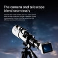 thumbnail image 3 of 30070 Ocular Electrónico WIFI para Telescopio Astronómico Monocular de 70 mm de Gran Apertura para Observación de Estrellas y, 3 of 5