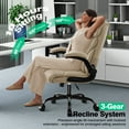 thumbnail image 6 of Dhole Executive Ergonomic Office Chair - High Back Mesh Desk Chair with Lumbar Support, 4D Armrests, Tilt Function & Breathable Mesh for Home Office (Khaki), 6 of 10