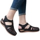 thumbnail image 1 of Sandalias Planas Casuales para Mujer  Con Punta Cerrada Antideslizantes Viajes Al Aire Libre, 1 of 9