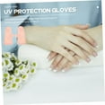 thumbnail image 5 of 1 Pair Sun Protection Half Finger Gloves UV Gloves Riding Gloves Summer Gloves Manicure Protective Accessory Nail Art Protector UV Shield Gloves Miss Pink Handguard Nylon Anti-uv, 5 of 5