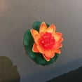 thumbnail image 1 of Artificial Floating Foam Lotus Flowers Water Lily Pond Plants Home Garden Decoration 4" Dia 9 Colors, 1 of 5