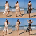 thumbnail image 2 of Camisole Ajourée à Franges à Col en V Style Français pour Femmes Été Vacances au Bord de la Mer/ CS, 2 of 8
