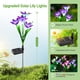 thumbnail image 3 of Luces solares para exteriores WDTPro Garden, paquete de 10 con 40 flores de lirio, 3 of 7