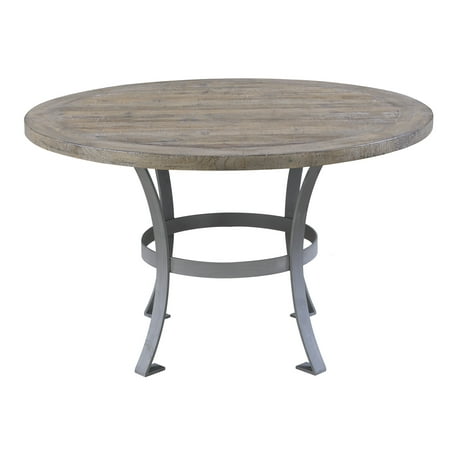 Emerald Home Interlude Sandstone Gray 54 Round Dining Table With Emerald Home Interlude Sandstone Gray 54 Round Dining Table With Top And Metal