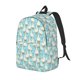 thumbnail image 1 of Balery White Geese and Flower Mochila Clásica Impresa Básica para Viaje, Mochila Escolar Resistente al Agua, Mochila de Lona con Correas Ajustables-Small, 1 of 5