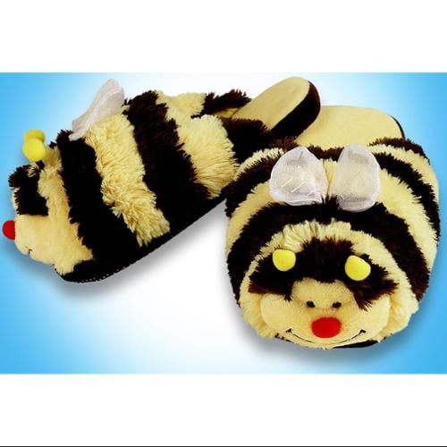 My Pillow Pets Bumblebee Slippers Small 