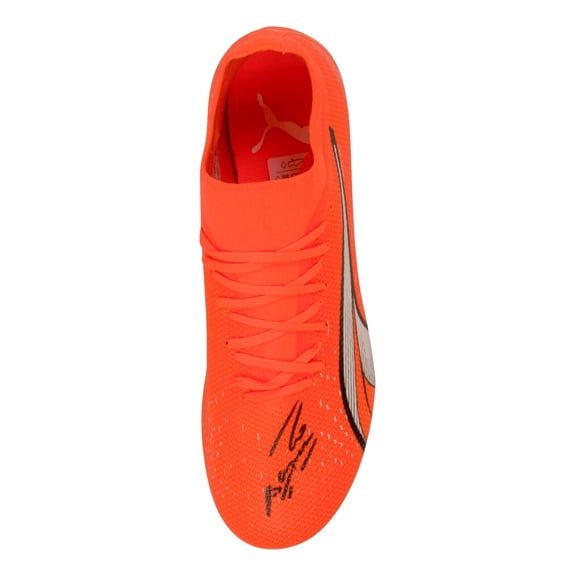 Sergio Aguero Signed Puma Soccer Cleat with Beckett COA