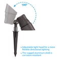 thumbnail image 5 of LEONLITE LED Landscape Light, 4W Outdoor Landscape Lighting, 5000K Daylight, Pack of 4, 5 of 7