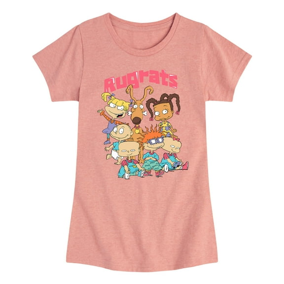 Rugrats - 1991 - Toddler And Youth Girls Short Sleeve Graphic T-Shirt
