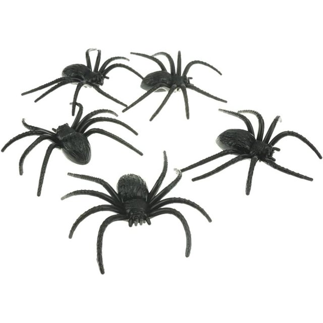 FULenQnu Fake Plastic Spiders Realistic for Prank Pack of 12