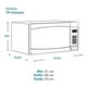 thumbnail image 2 of Horno Microondas 0.7 pies Blanco Daewoo DMDP07S2CW, 2 of 5