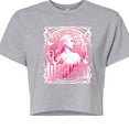 thumbnail image 3 of Wicked - Glinda Portrait - Juniors Cropped Graphic T-Shirt, 3 of 5