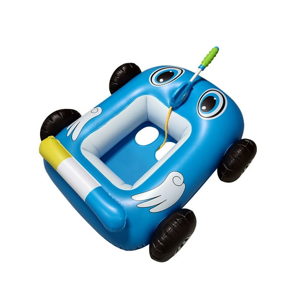Wangscanis Inflatable Car Toy Water Spray Police Type Float