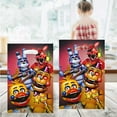 thumbnail image 4 of Five Nights at Freddy Candy Treat Bag Goodie Birthday Gift Bags Party Favors Handles Snack Supplies, 4 of 4