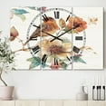 thumbnail image 4 of Designart 'Farmhouse Bird on Flower Branch' Farmhouse Wall Clock, 4 of 4