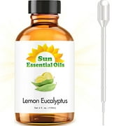 Angle View: Lemon Eucalyptus (Large 4oz) Best Essential Oil