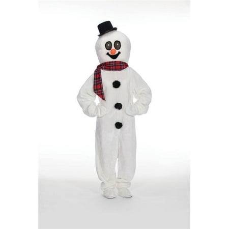 Halco 1282 Snowman Suit with Mascot Head- Size Adult Medium