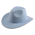 thumbnail image 3 of Stylish Cowboy Hat Western Wool Mid Brim Performance for Outdoor Casual Wear Ethnic Folk Design, 3 of 3