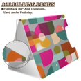 thumbnail image 2 of FORMRS A4 Clipboard Folder with Pen Holder Horizontal Foldable School Office Binder, Abstract Geometric Pattern, 2 of 9