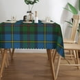 thumbnail image 3 of Rectangle Table Cloth, Clan MacLeod Tartan Plaid Resistant Washable Tablecloth Decorative Table Cover for Dining, Indoor and Outdoor, 3 of 6
