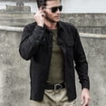 thumbnail image 1 of Camisa táctica de secado rápido, camisa de manga larga para hombres, fanáticos militares, camisa de entrenamiento especial elástica de primavera y otoño para exteriores de secado rápido, 1 of 4