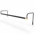 thumbnail image 2 of Cocoweb 30 Inch Tru-Slim Black and Brass Picture Light - LED, 2700K, Adjustable Arm, Plug-in, Toggle Switch, Sleek and Compact Design, 2 of 4