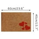 thumbnail image 2 of Felpudo de San Valentín | Felpudo antideslizante de bienvenida con estampado de corazones para uso interior y exterior | Regalo de decoración para el hogar, dormitorio, cocina, salón o escuela, 2 of 7