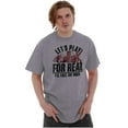 thumbnail image 4 of Funny Rock Paper Scissors For Real Men's Graphic T Shirt Tees Brisco Brands S, 4 of 4