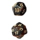 thumbnail image 3 of Dados poliédricos Juegos de mesa D4 D6 D8 D10 D12 D20 Accesorios de casino Juegos familiares negro rojo, 3 of 9
