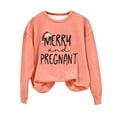 thumbnail image 4 of EGNMCR Chandail en Molleton de Noël Col Rond Imprimé Ample Manches Longues Sans Capuche, 4 of 4