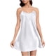 thumbnail image 2 of HongQid Womens Nightgown Sleeveless Sleepwear V Neck Sleep Dress Soft Nightshirt Sleeveless Nightdress Chemise, 2 of 8