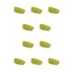 thumbnail image 3 of Cateissary Esponja exfoliante para baño, removedor de piel muerta para brazos y piernas, absorbente, para hacer burbujas, para limpiar la piel del cuello y Amarillo 10piezas Cateissary CBP271232, 3 of 5