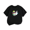 thumbnail image 2 of ZOYOEN Boys Easter T Shirts- Cute Short Sleeve Casual Cotton Graphic Tee Toddler to Big Black Size 5-6 T, 2 of 3
