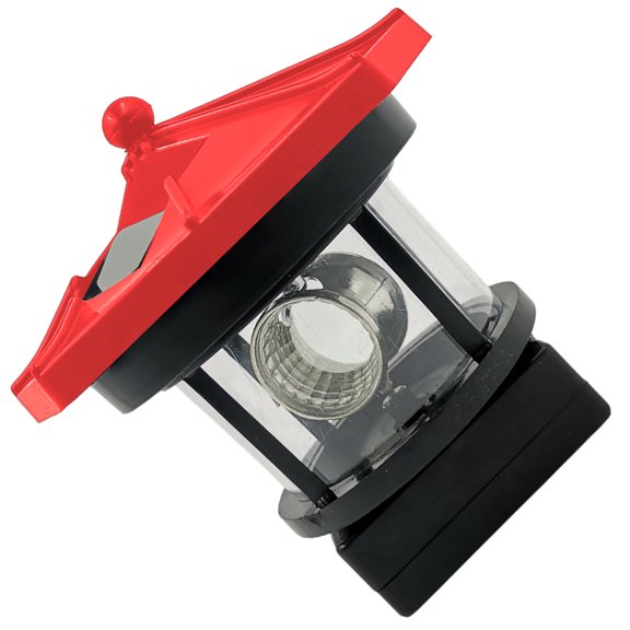 Solar Rotating Lighthouse Lawns Light For Garden Decoration Waterproof Plastic Outdoor Lighting Paths Lights