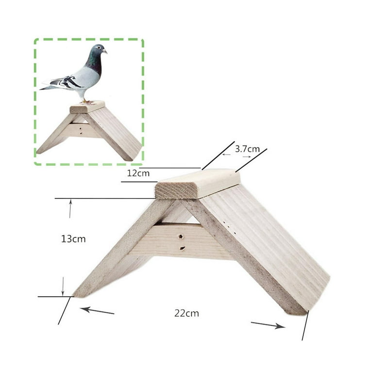 Wooden Dove Rest Stand Platform Roost Frame Support Breeding